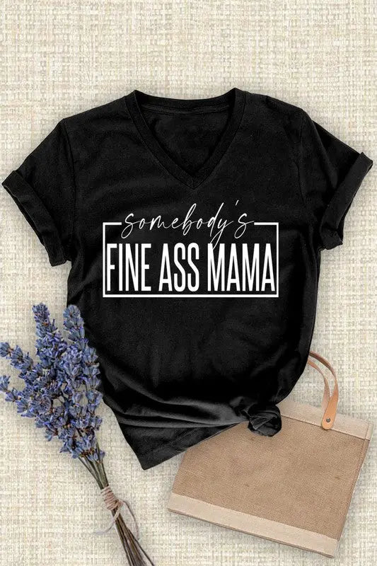 Fine Mama Graphic Tee Curvy Pineapple Boutique